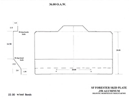 SF Forester Skidplate